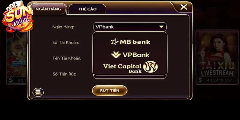 Lưu ý quan trọng để người chơi rút tiền Sunwin thành công